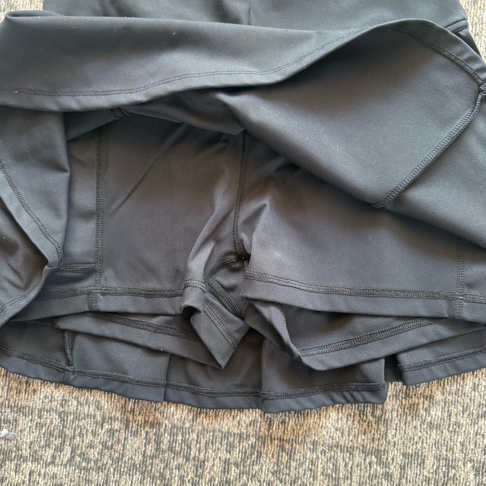 Gilly Hicks Active Skortie Skort Womens Small Black Athletic Built-In Shorts - Picture 6 of 6